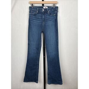 PAIGE High Rise Laurel Canyon Bootcut Jeans Women's 28 Stretch Denim Sketchbook